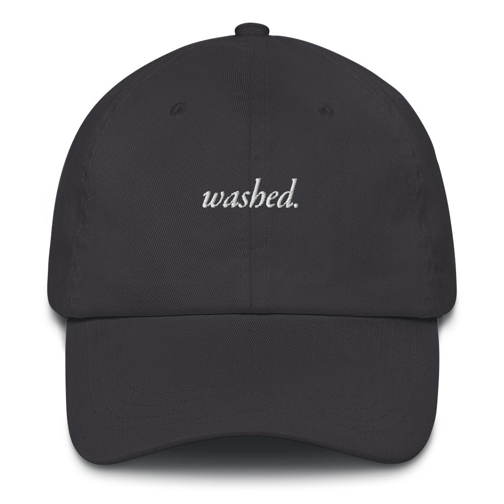 Washed Dad hat