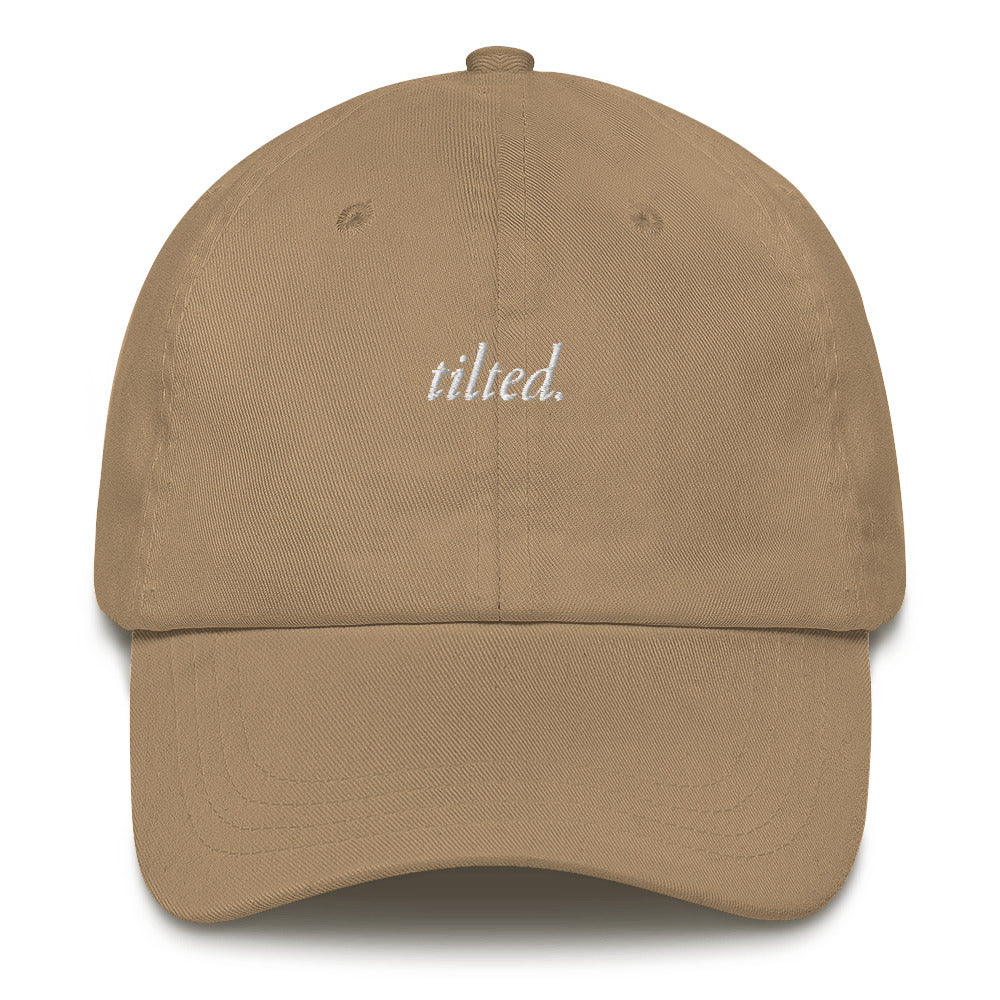 Tilted Dad hat