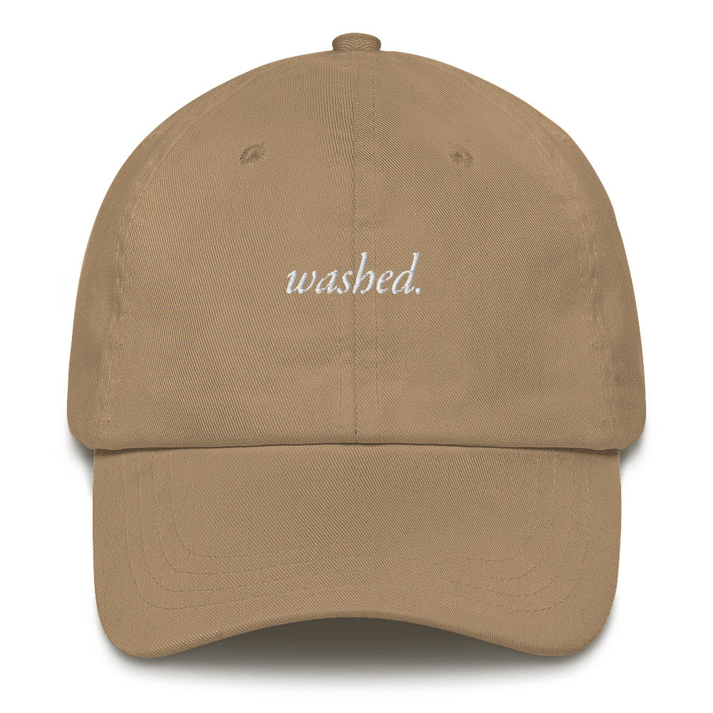 Washed Dad hat