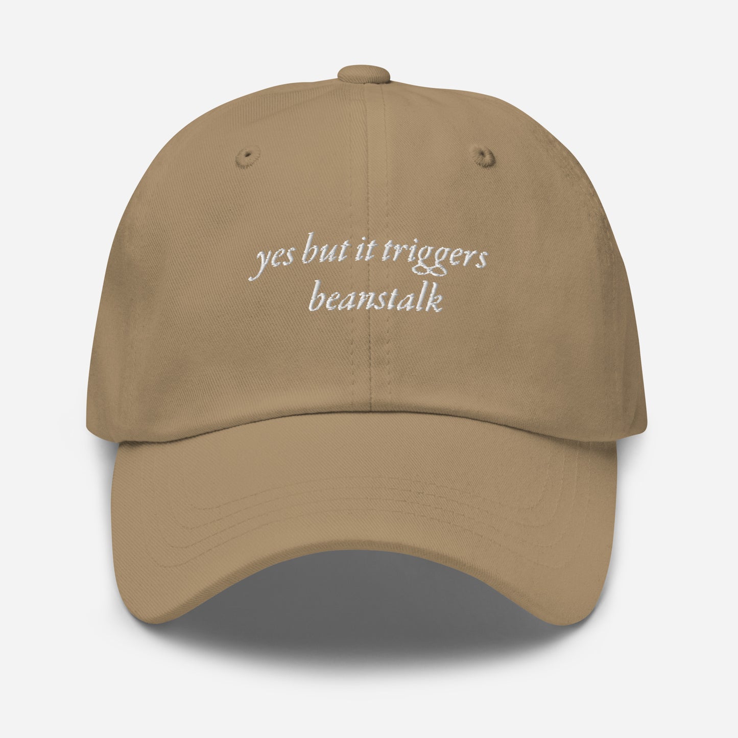 Yes but it triggers beanstalk Dad hat