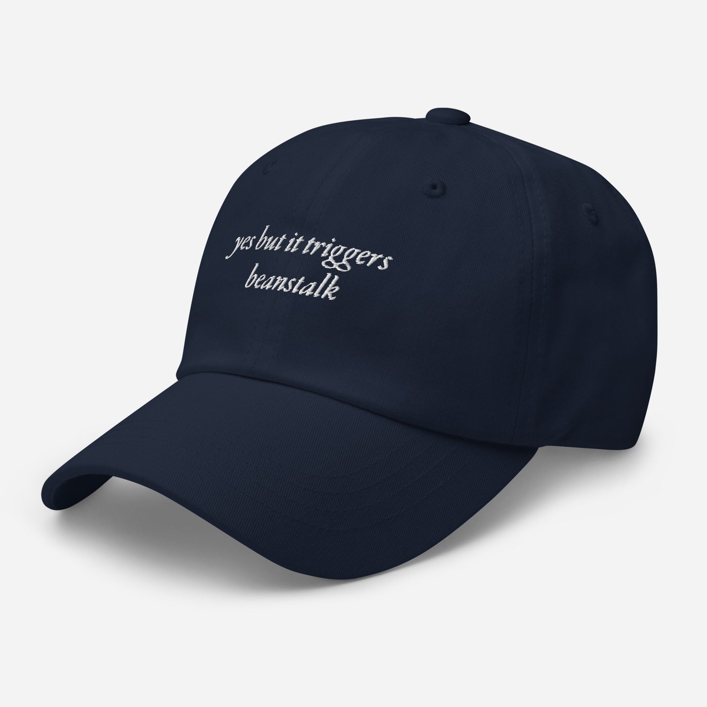 Yes but it triggers beanstalk Dad hat