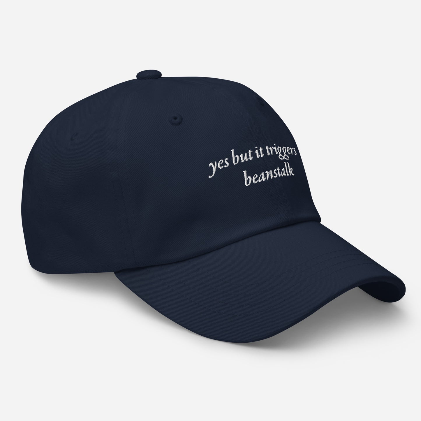 Yes but it triggers beanstalk Dad hat