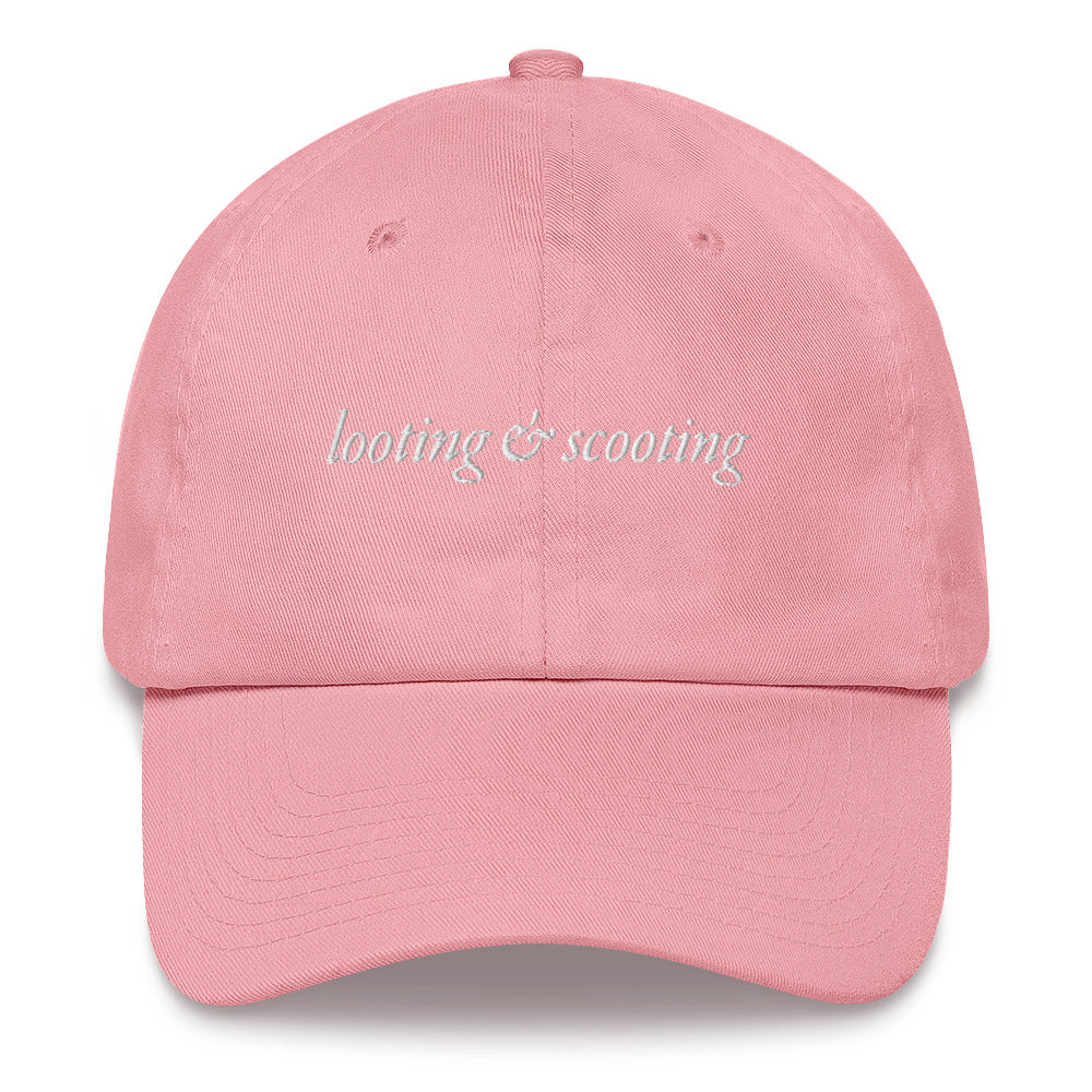 Looting and Scooting Dad hat