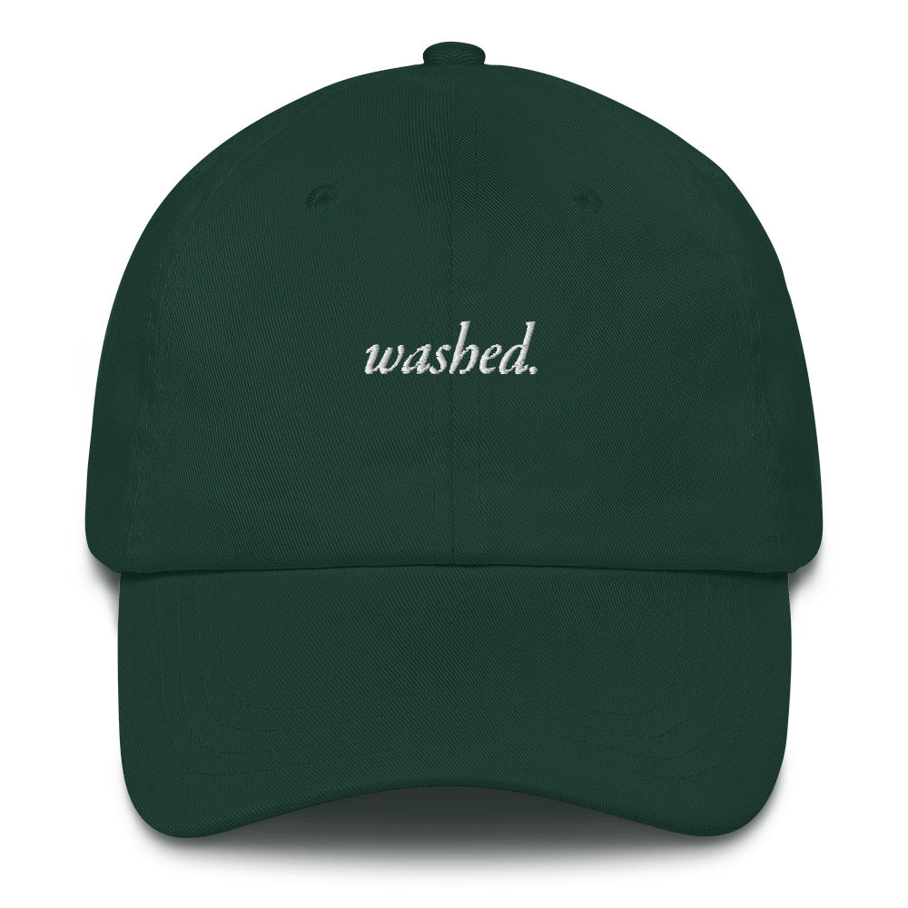 Washed Dad hat