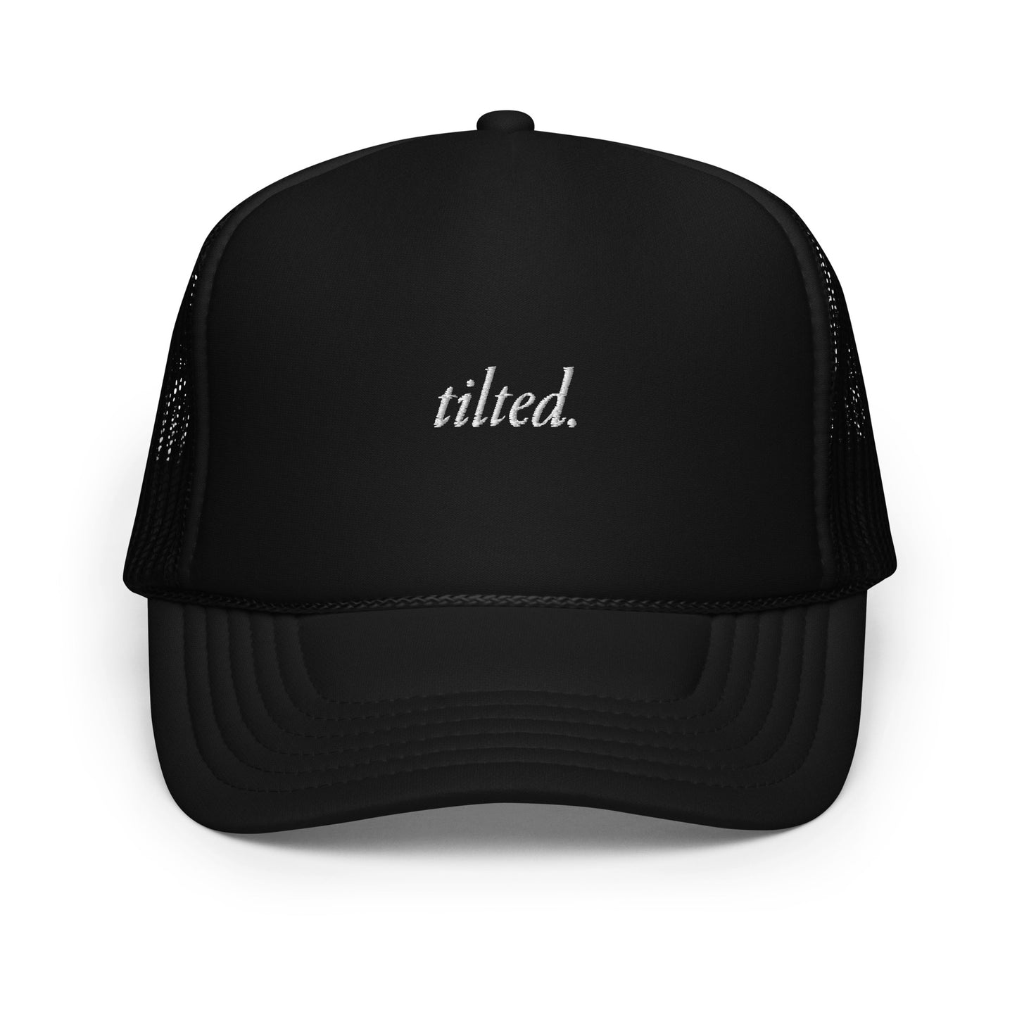 Tilted Foam trucker hat