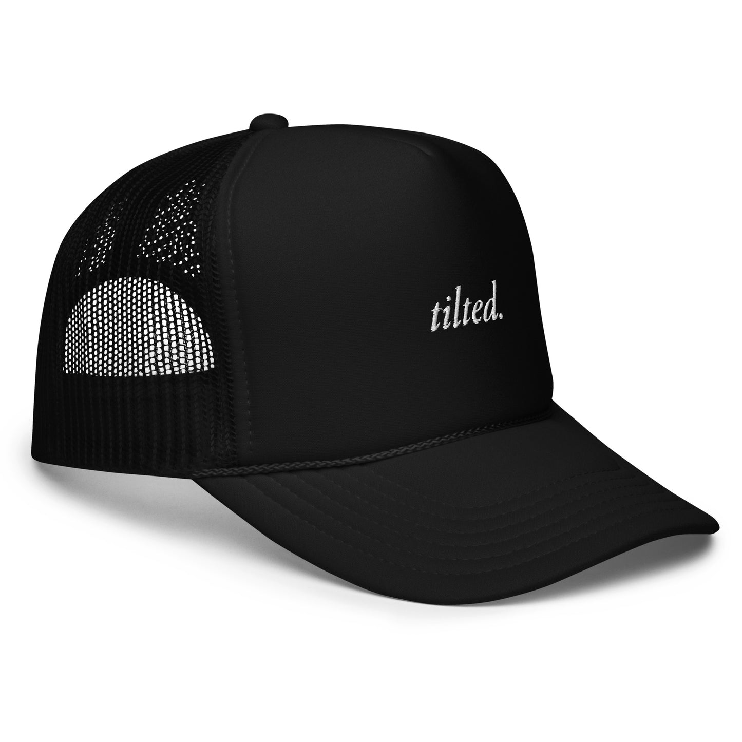 Tilted Foam trucker hat